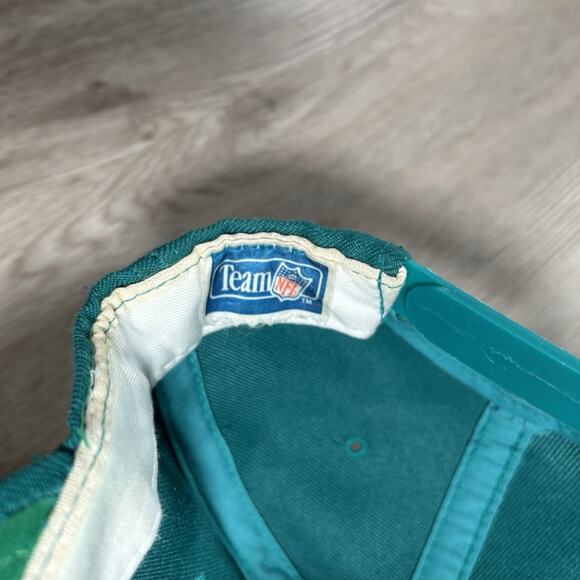 Vintage Sports Specialties Miami Dolphins Script Hat Snapback‎ NFL Football Wool - Picture 5 of 9